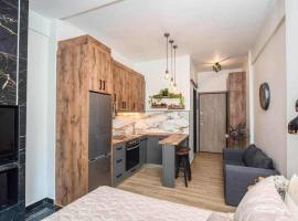 Condo next to metro st Athens!，位于雅典的酒店