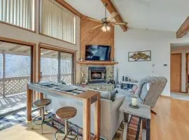 Maggie Valley Mountain Escape with Fireplace and Deck!