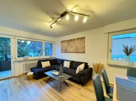 3 Zimmer Apartment, 80 qm, ruhig und zentrumsnah, max 5 Pers, Balkon, Garage, Internet 300 MBit