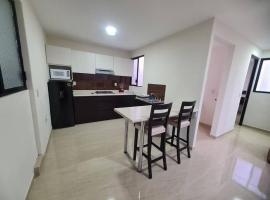 LOFT AE NUEVO, ACOGEDOR Y BUENA UBICACIÓN，位于莫雷利亚的公寓