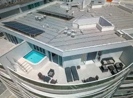 Cf04 Praia do Forte!Cobertura frente mar c/piscina