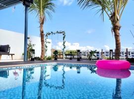 Al Dana Paradise Luxury Villas Palm Fujairah Sea View，位于富查伊拉的家庭/亲子酒店
