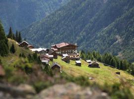 Hotel Silbertal - Almhütten，位于索尔登的酒店