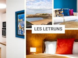 Les Létruns - Appart - 4 pers - Vue sur la mer，位于圣马洛的公寓