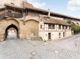 Nächtigen an der Stadtmauer，位于罗滕堡的自助式住宿