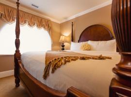 格兰特大厅酒店，位于穆斯乔的带停车场的酒店