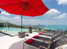 Luxury villa with panoramic sea-view