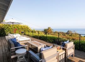 Bluff by AvantStay Gorgeous Malibu Getaway w Hot Tub Spectacular Ocean Views，位于马里布的度假屋