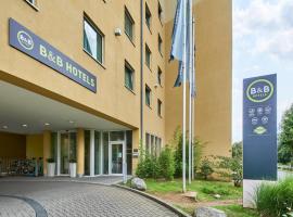 B&B Hotel Frankfurt-Messe，位于美因河畔法兰克福葡萄藤洗浴附近的酒店