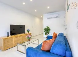 A lovely 2BR APT with comfy living space & balcony by 360 Estates