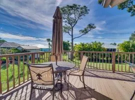 Sebastian Home with Large Deck Near Golfing and Beach