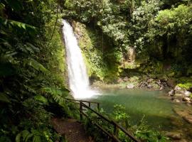 Villas y Cataratas Maquengue Falls，位于Siquirres的酒店