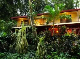 Bali inspired Casa Cascada w Jungle views Wi-Fi private pool ac