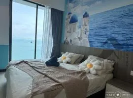 Full Seaview 3BR 3BD Duplex Apartment 房间全面向海景-3房 3卫 复式公寓