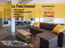 Le Fonctionnel - TravelHome，位于索恩河畔自由城的住所