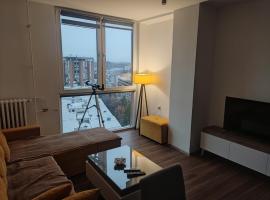 Sky view luxury Center Skopje apartments，位于斯科普里的公寓