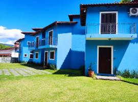 Casa Azul Perequê，位于伊利亚贝拉的别墅