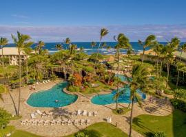 OUTRIGGER Kaua'i Beach Resort & Spa，位于利胡埃的高尔夫酒店