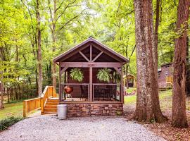 Pops Cabin Lookout Mountain Luxury Tiny Home，位于查塔努加的小屋