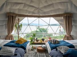 Glamping Base IZUMO "Lakeside Hot Spring Hotel Kun - Vacation STAY 42018v，位于出云市的豪华帐篷营地