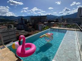 Apartahotel Medellin，位于麦德林La Candelaria的酒店