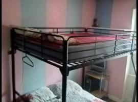 Une chambre avec lit dortoir ( superposer) une personne = 1 prix，位于斯特拉斯堡的酒店
