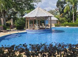 Tropical Bliss Pool Wi-Fi BBQ Near Quepos Manuel Antonio，位于奎波斯城达马斯岛附近的酒店