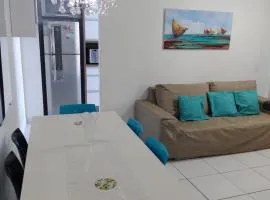 Lindo Flat espaçoso em Muro Alto região de Porto de Galinhas com vista total para as piscinas