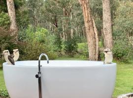 Lorien - Retreat + Outdoor Bathtub + Pets Welcome，位于Glenlyon的酒店