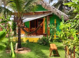 Côco Verde Chalé - Icaraí Kite Village，位于伊卡莱的度假屋
