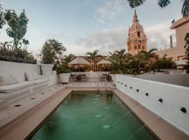 Amarla Boutique Hotel Cartagena，位于卡塔赫纳Cartagena's Cathedral附近的酒店