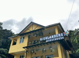 Highlanders Garden Guesthouse at Arundina Cameron Highlands，位于金马仑高原的酒店