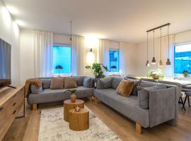 Stilvolles City-Apartment I Netflix I WLAN l Stellplatz I Zentral，位于施瓦岑贝格的公寓