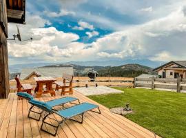 1A Chalet Eck - Wandern, Grillen, Panorama Sauna!，位于克利浦托尔的酒店
