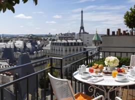 圣瑞吉斯酒店，位于巴黎亚历山大三世大桥附近的酒店