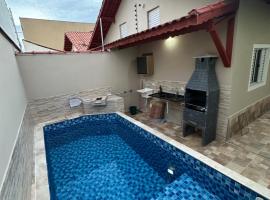 Casa na Praia com Piscina - Mongaguá - Drake House，位于蒙加瓜的酒店