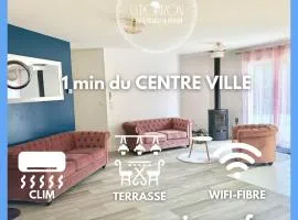 Caporizon -Villa Pommier-6 personnes-Terrasse-Jardin