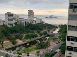 Fronteira Leblon/Ipanema - Vista fantástica!，位于里约热内卢Post 10 - Ipanema附近的酒店