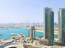 Sea View Cozy 2BHK Al Reem 6ppl - more than 10 days stay free transportation from Abu Dhabi Airport-