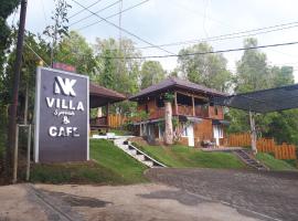 NK Villa Syariah And Cafe Prigen，位于岩望的木屋