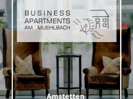 Apartments am Mühlbach，位于阿姆施泰滕的公寓