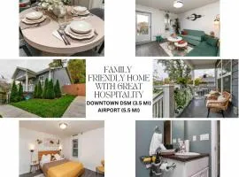 Family Friendly Home Close to Airport and Downtown