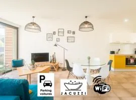 Les Bulles avec Jacuzzi Privatif & Parking privé
