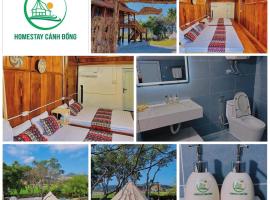 Homestay Cánh Đồng - Lều Camping & Coffee，位于木州县的豪华帐篷营地