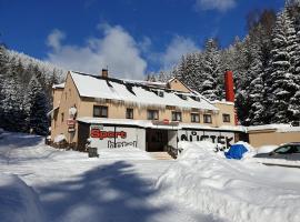 Sporthotel Můstek，位于亚希莫夫的酒店
