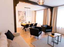 Staylight City-Suite, zentrale Lage, Wintergarten, Premium Appartement，位于希尔德斯海姆的公寓