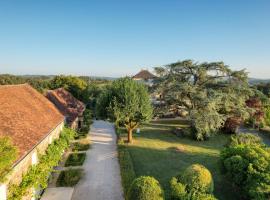 Maison d'amis du Manoir de Saint-Bazile，位于Saint-Bazile-de-Meyssac的乡间豪华旅馆