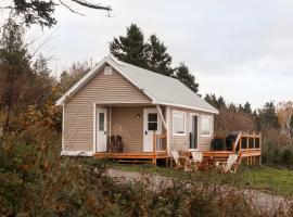 Le Martin Pecheur 2 &agrave; 4 personnes，位于Nouvelle的木屋