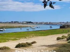 Maison, 2 chambres, 400m de la plage.