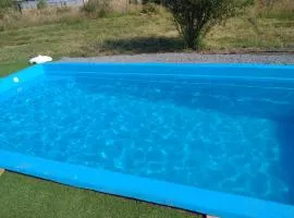 Cabaña Dos Aromos con piscina y tinaja